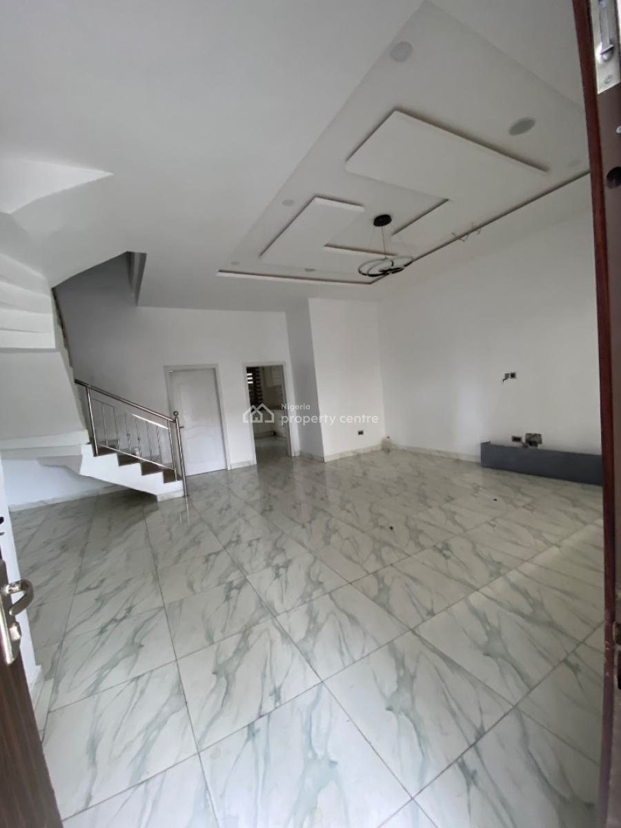 4 Bedroom Terrace Duplex, with All Rooms Ensuit, De-fortieth Estate, Ewumi Road, Off Oba Omogbolahan Lawani Street, Ikota, Lekki, Lagos, Terraced Duplex for Sale