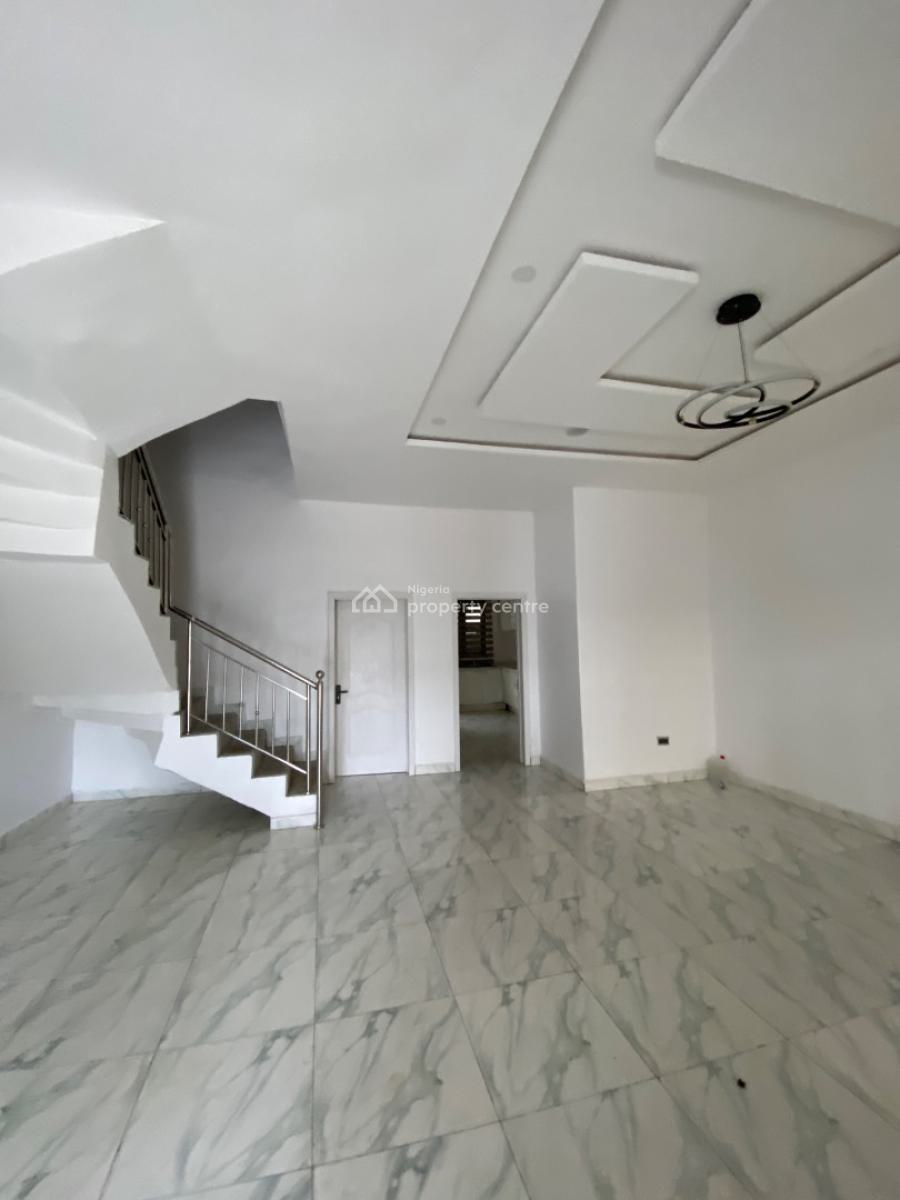 4 Bedroom Terrace Duplex, with All Rooms Ensuit, De-fortieth Estate, Ewumi Road, Off Oba Omogbolahan Lawani Street, Ikota, Lekki, Lagos, Terraced Duplex for Sale