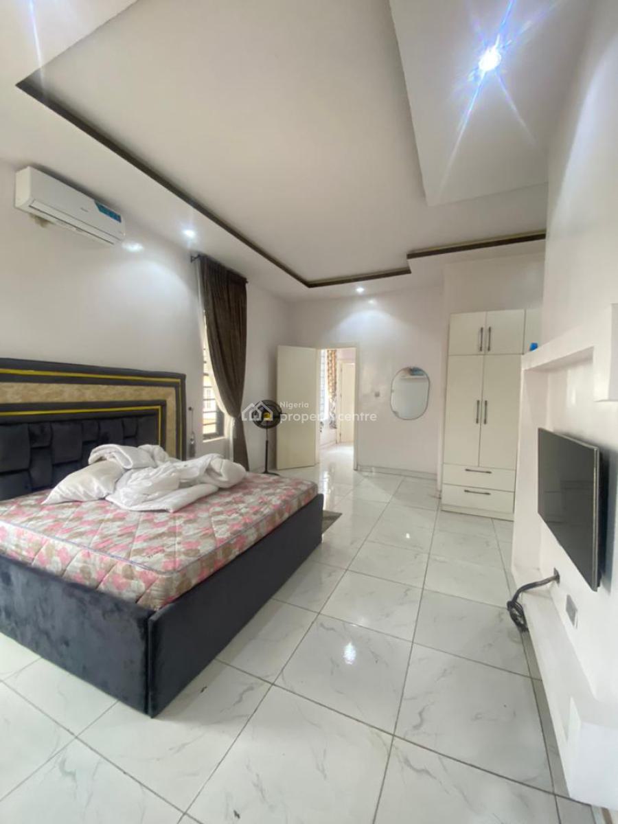 Furnished 4 Bedroom Semidetached Duplex in an Estate, Ikota, Lekki, Lagos, Semi-detached Duplex for Rent