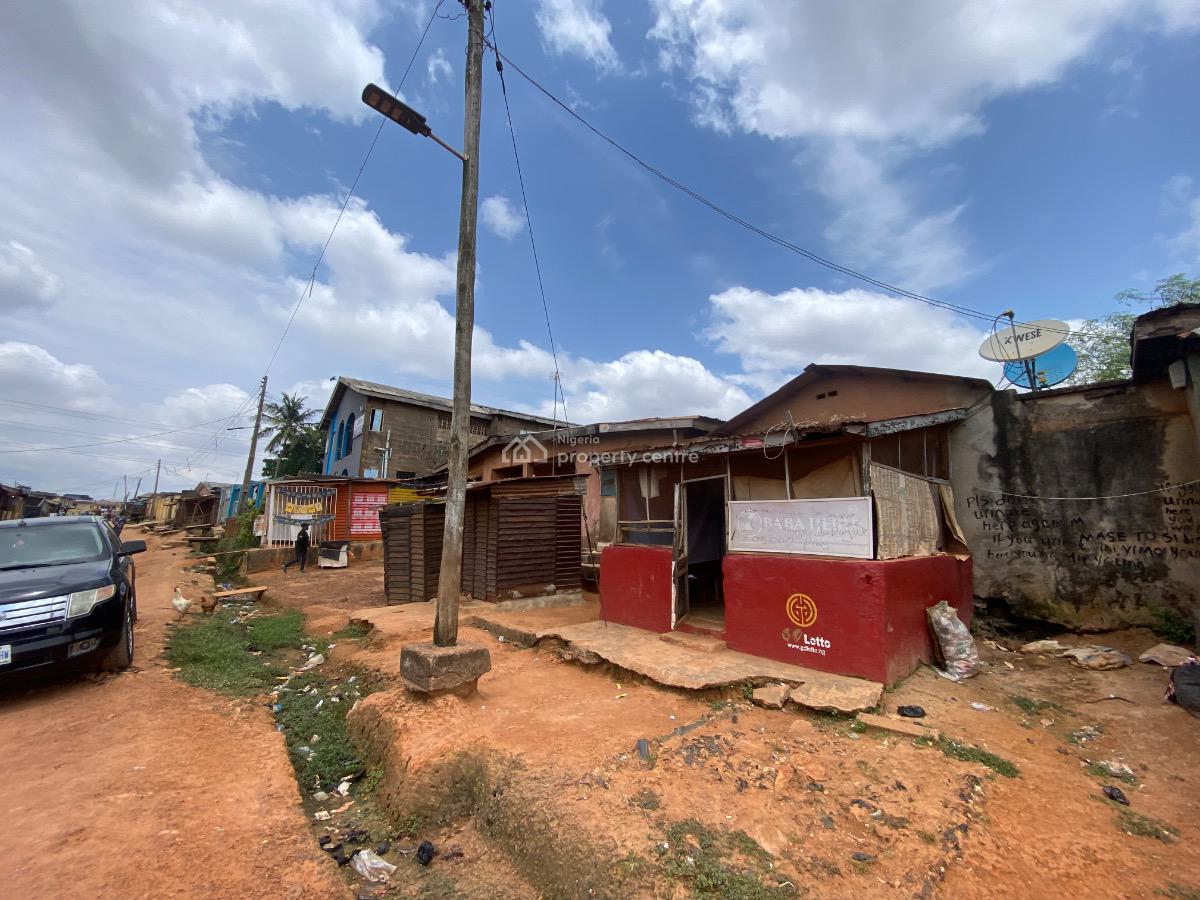 620sqm Land with a Detached Tenement Bungalow, Odunmbaku Street, Off Sam-b-esan Avenue, Opposite Booku Mart, Agbado R, Iju-ishaga, Agege, Lagos, Mixed-use Land for Sale