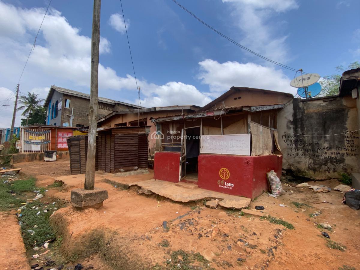 620sqm Land with a Detached Tenement Bungalow, Odunmbaku Street, Off Sam-b-esan Avenue, Opposite Booku Mart, Agbado R, Iju-ishaga, Agege, Lagos, Mixed-use Land for Sale