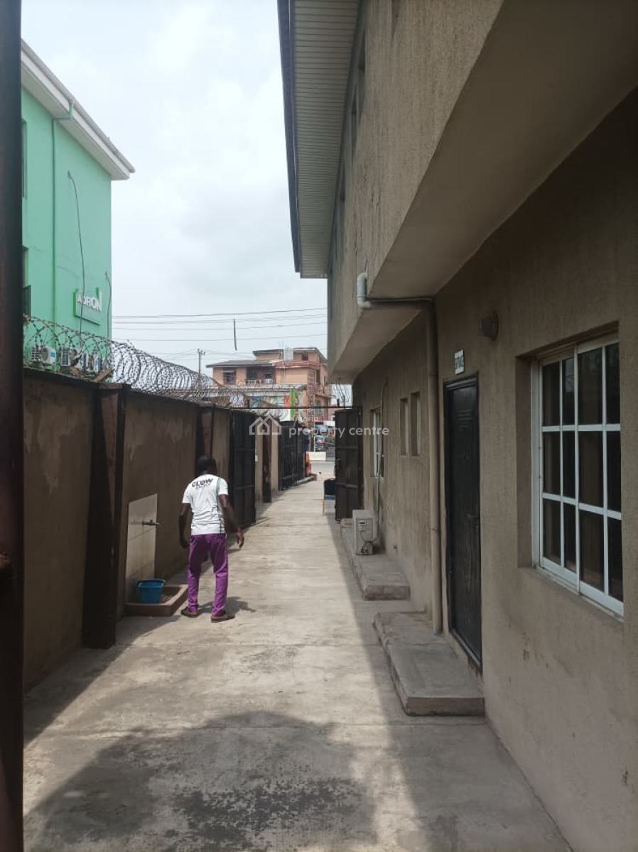 560 Sqm Land with 2 Units of Shops, 1 Units of 3 Bedroom & 1 Unit of 2 Bedroom, Sogbamu Street, Ifako, Gbagada, Lagos, Mixed-use Land for Sale