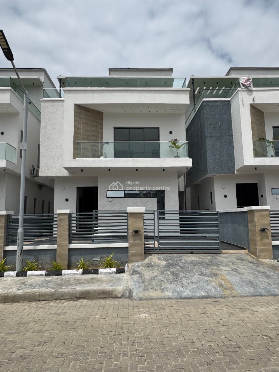 Newly Built 5bedroom Fully Detached House with Pool and  Cinema, Osapa, Lekki, Lagos, Detached Duplex for Sale