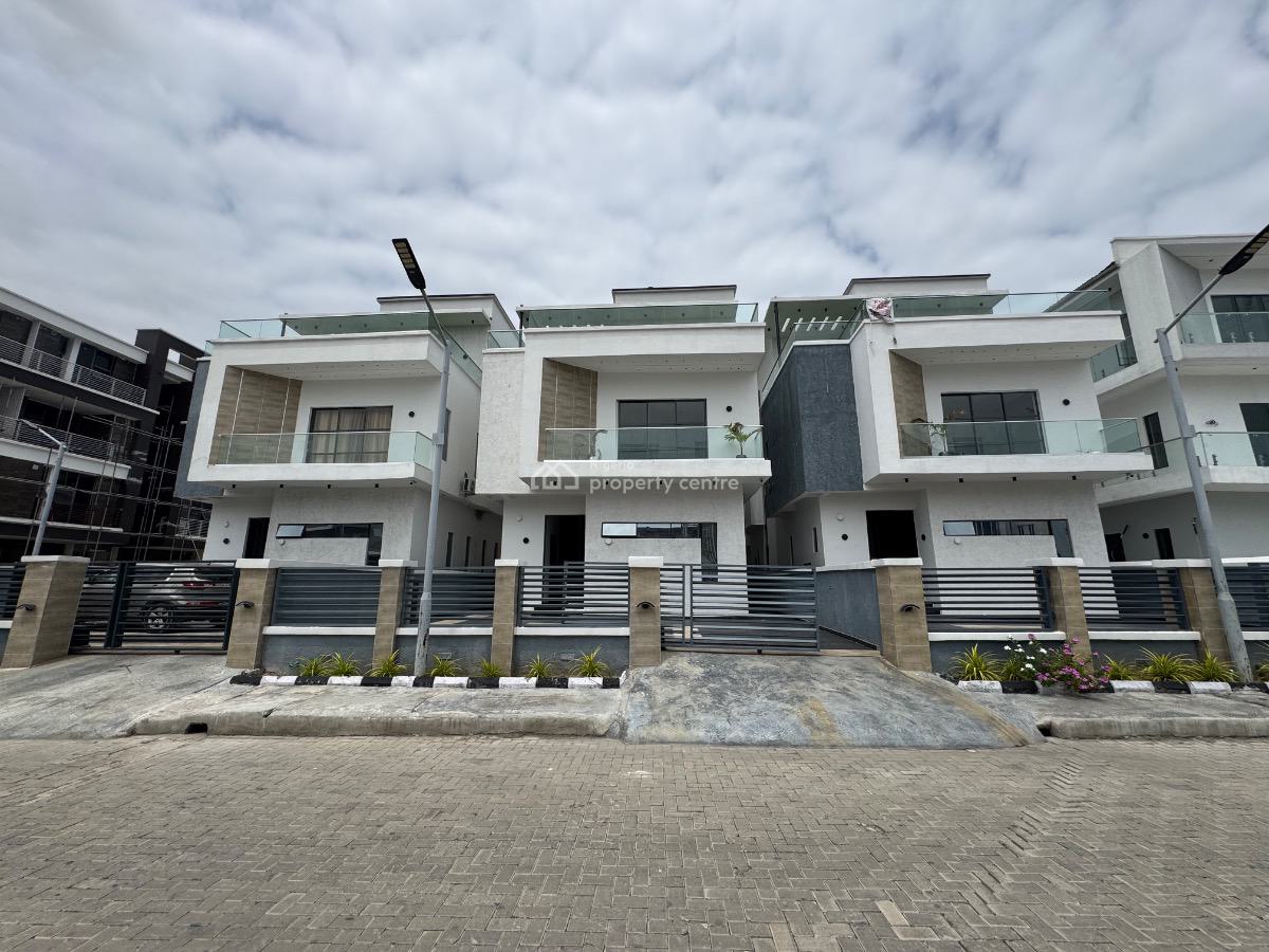 Newly Built 5bedroom Fully Detached House with Pool and  Cinema, Osapa, Lekki, Lagos, Detached Duplex for Sale