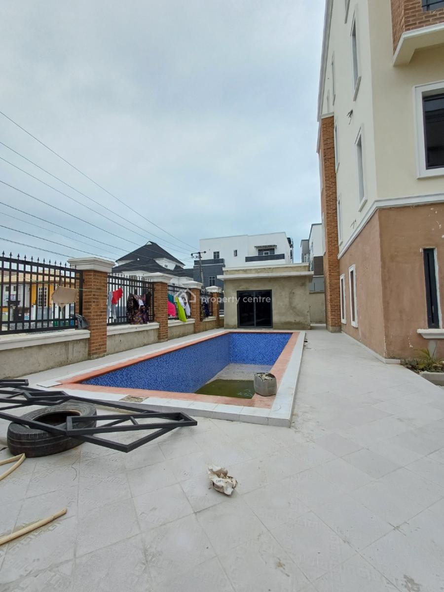 Well Finished 4 Bedroom Terrace Duplex + Bq, Lekki Phase 1, Lekki, Lagos, Flat / Apartment for Rent