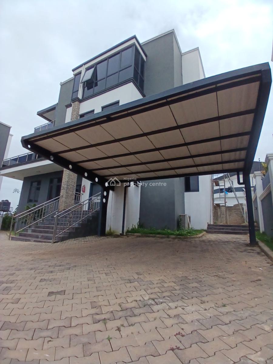 Smart  5 Bedroom Duplex with Elevator with a Room Bq, Diplomatic Zone, Asokoro District, Abuja, Detached Duplex for Rent