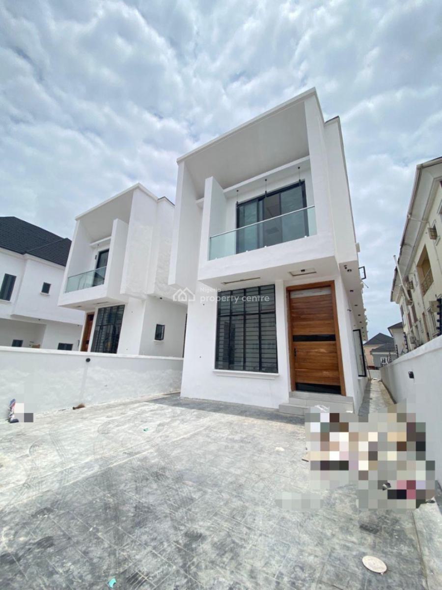 Spacious 5 Bedroom Duplex with Bq, Osapa London, Lekki, Lagos, Detached Duplex for Sale
