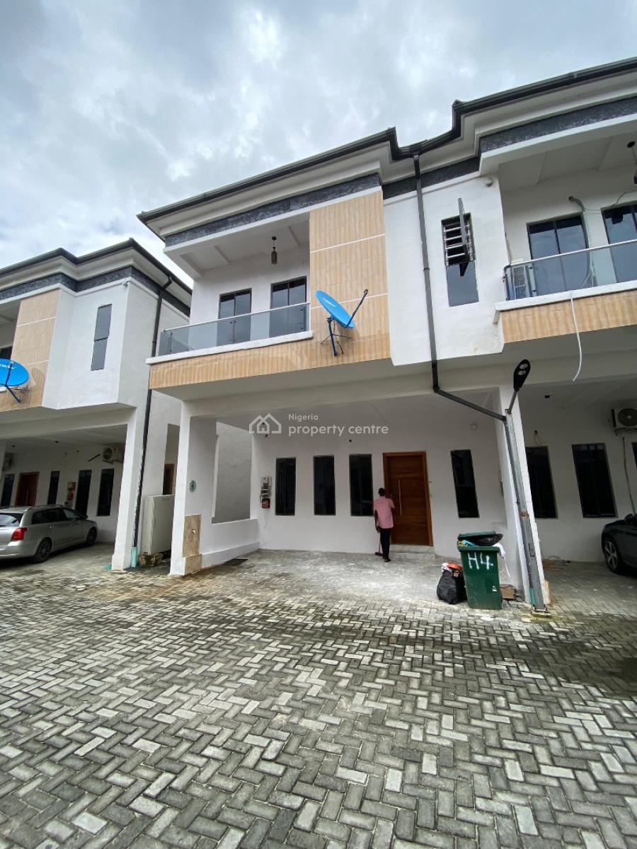 Well Built 4bedroom Terrace Duplex, Vgc, Lekki, Lagos, Terraced Duplex for Rent