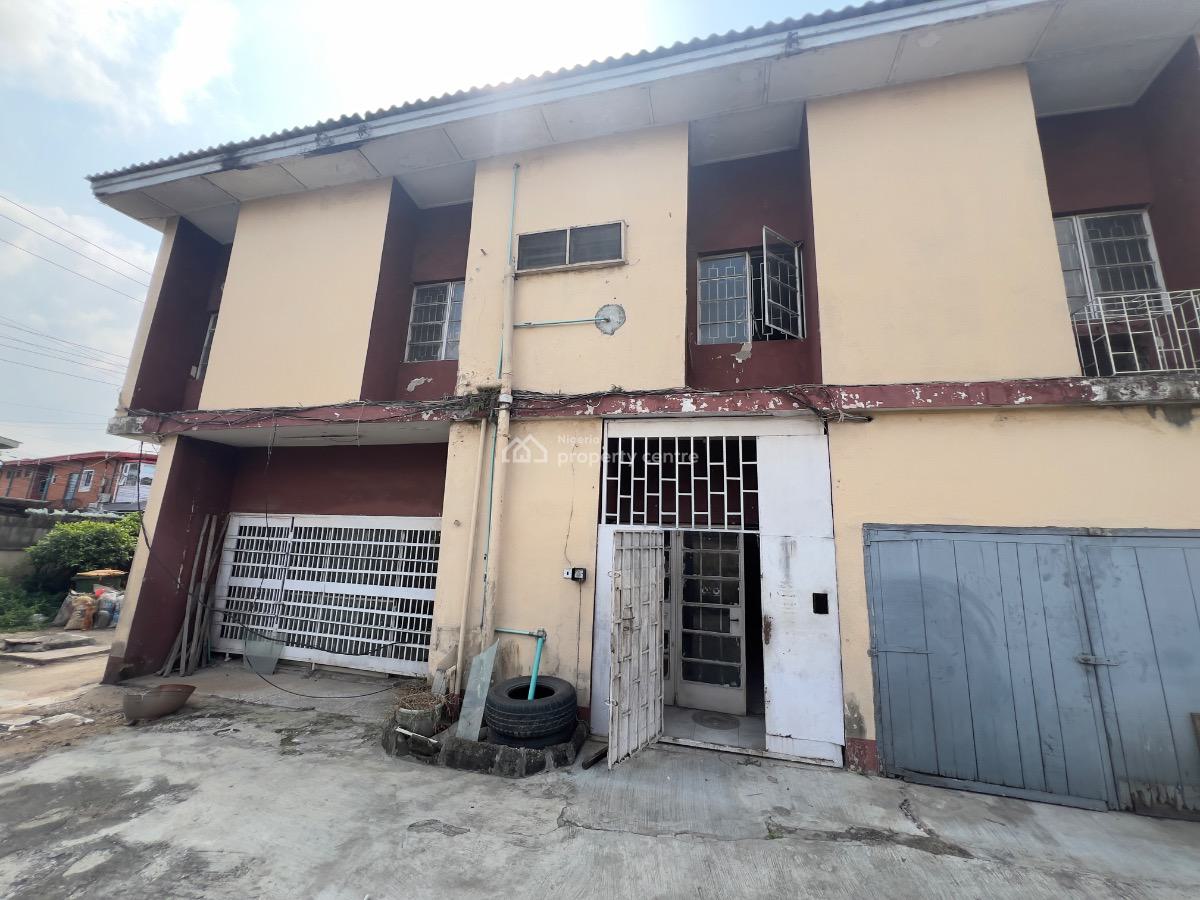 5 Bedroom Wing of Duplex Suitable for Residential of Commercial Use, Coker Road, Ilupeju, Lagos, Semi-detached Duplex for Rent