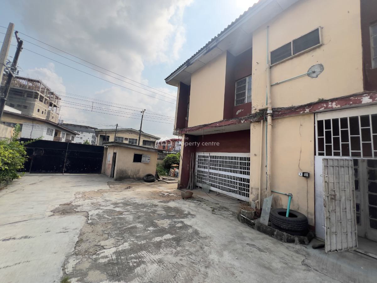 5 Bedroom Wing of Duplex Suitable for Residential of Commercial Use, Coker Road, Ilupeju, Lagos, Semi-detached Duplex for Rent