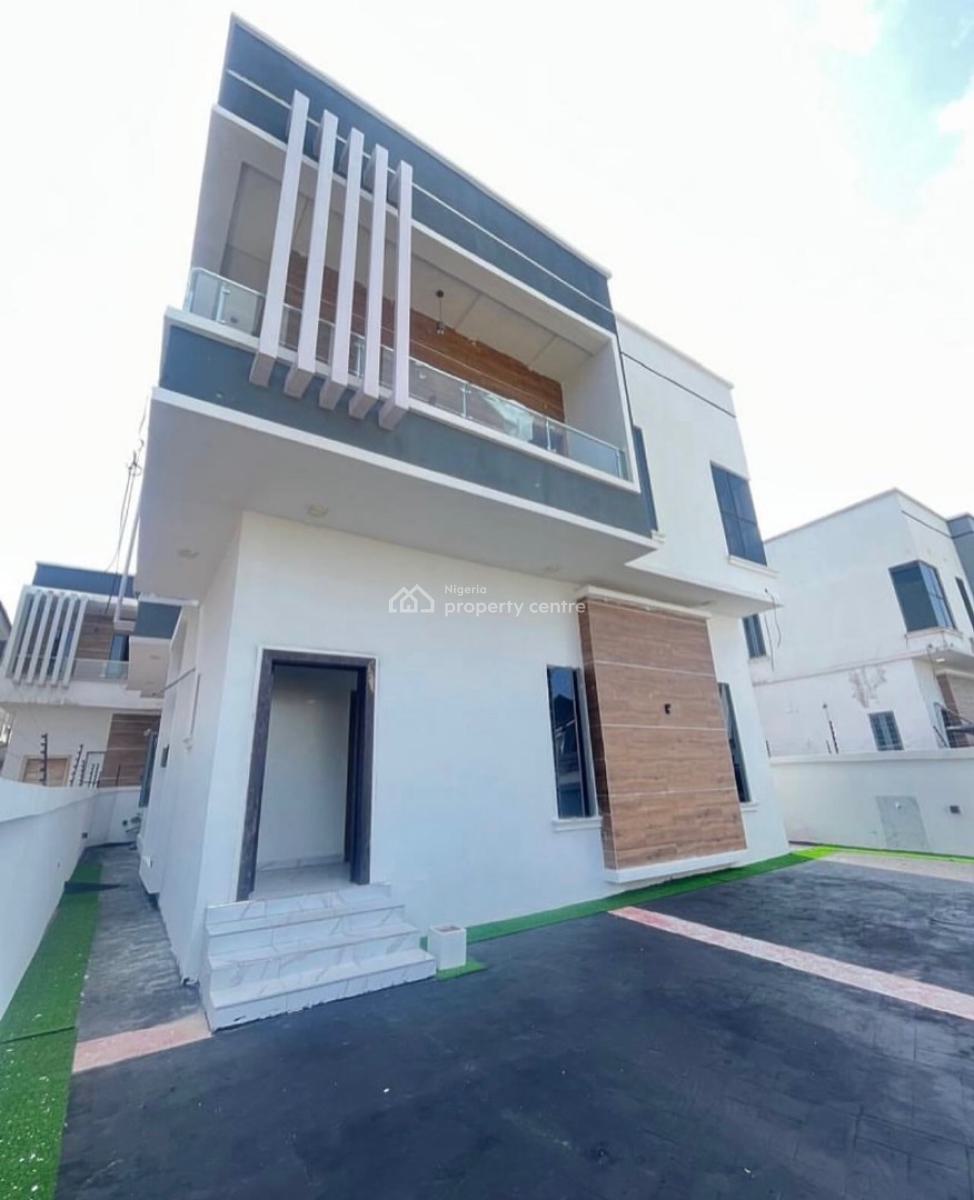 5 Bedroom Fully Detached Duplex with a Bq, Chevron Lekki Lagos, Lekki, Lagos, Detached Duplex for Sale