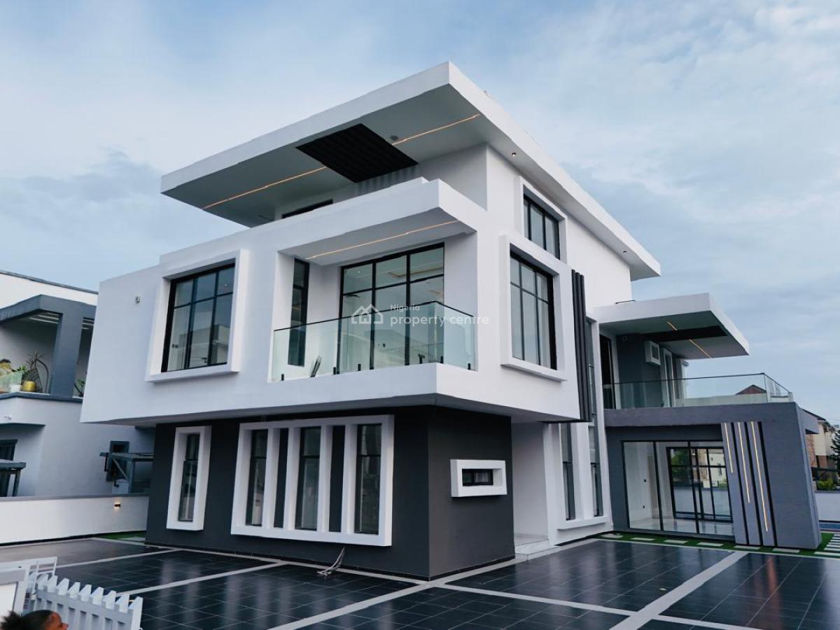 Newly Built 5 Bedroom Fully Detached House with En-suite Bedrooms., Lakeview Park Ii Estate. Orchid Road., Lekki, Lagos, Detached Duplex for Sale