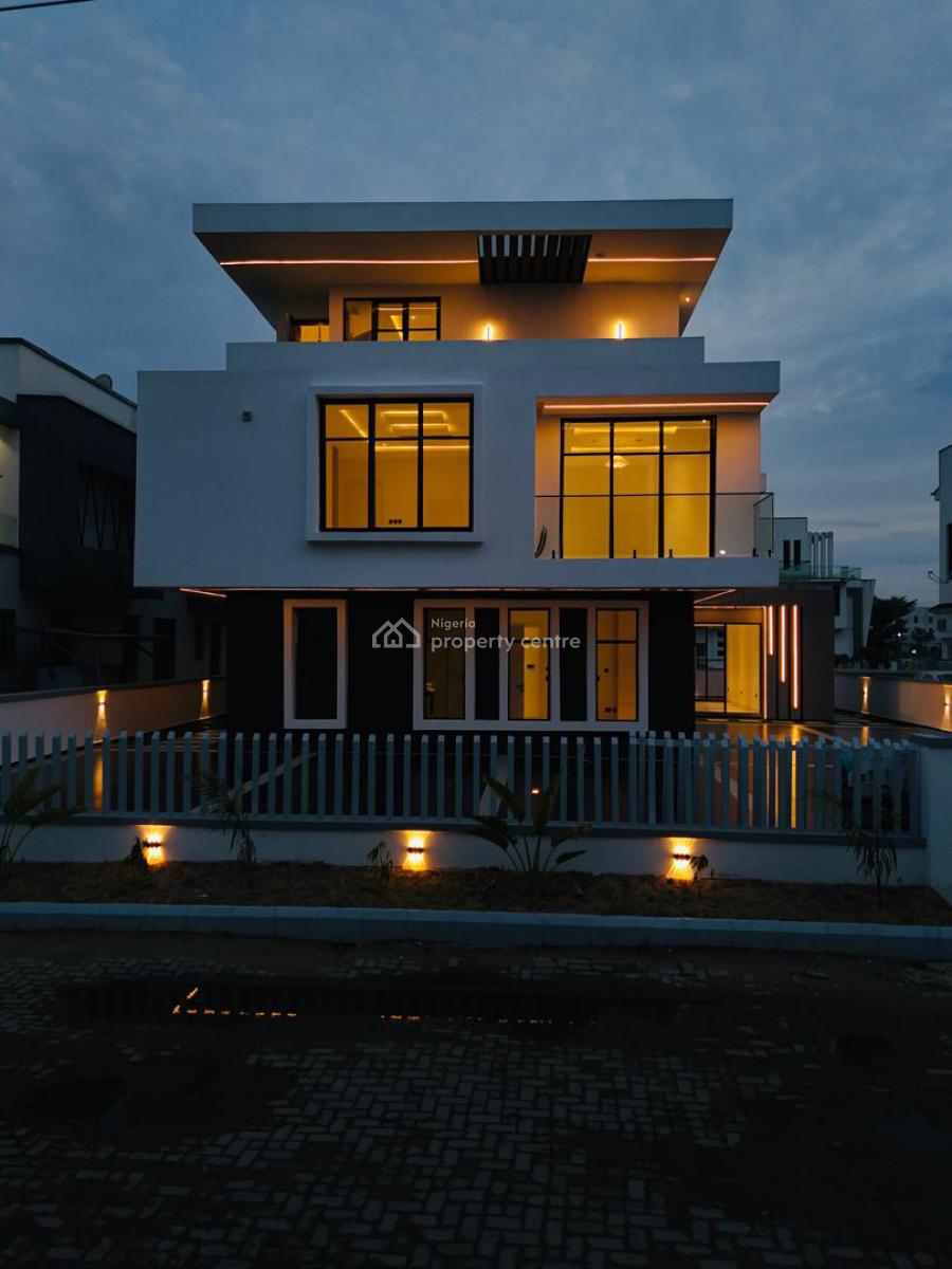 Newly Built 5 Bedroom Fully Detached House with En-suite Bedrooms., Lakeview Park Ii Estate. Orchid Road., Lekki, Lagos, Detached Duplex for Sale
