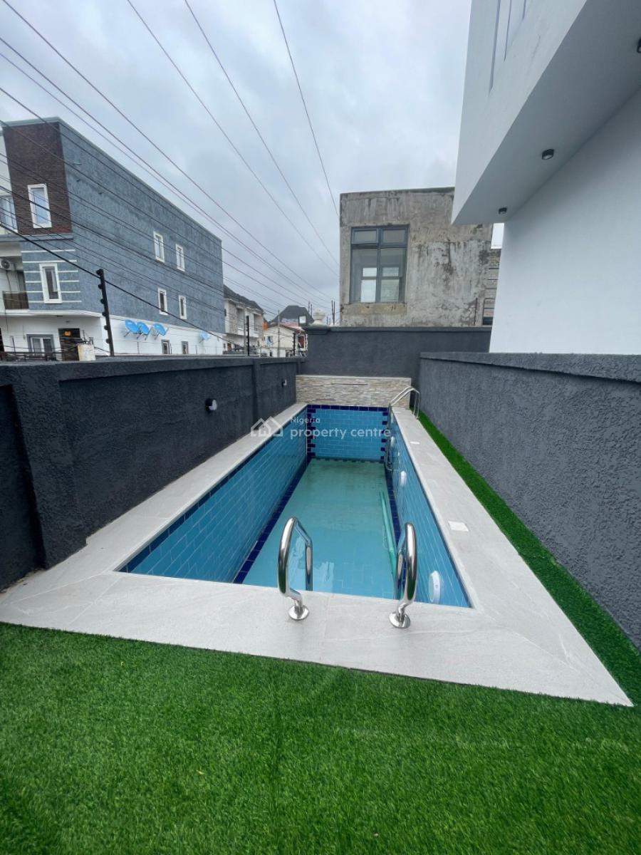 Newly Built 4 Bedroom Terrace Duplex, Osapa, Lekki, Lagos, Terraced Duplex for Sale