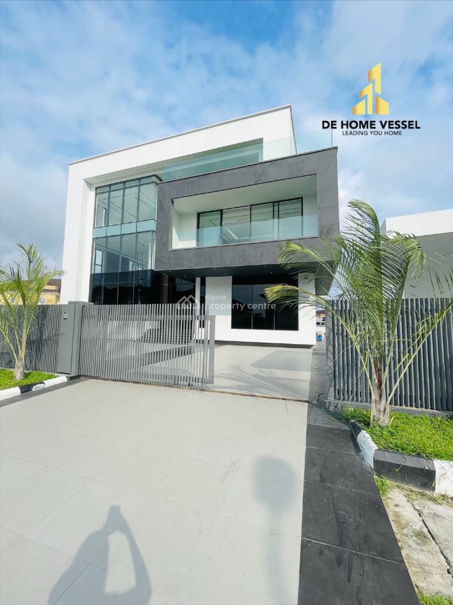 Marvelously Carved Luxury 5 Bed Detached Duplex with Elevator, Cinema, Osapa, Lekki, Lagos, Detached Duplex for Sale