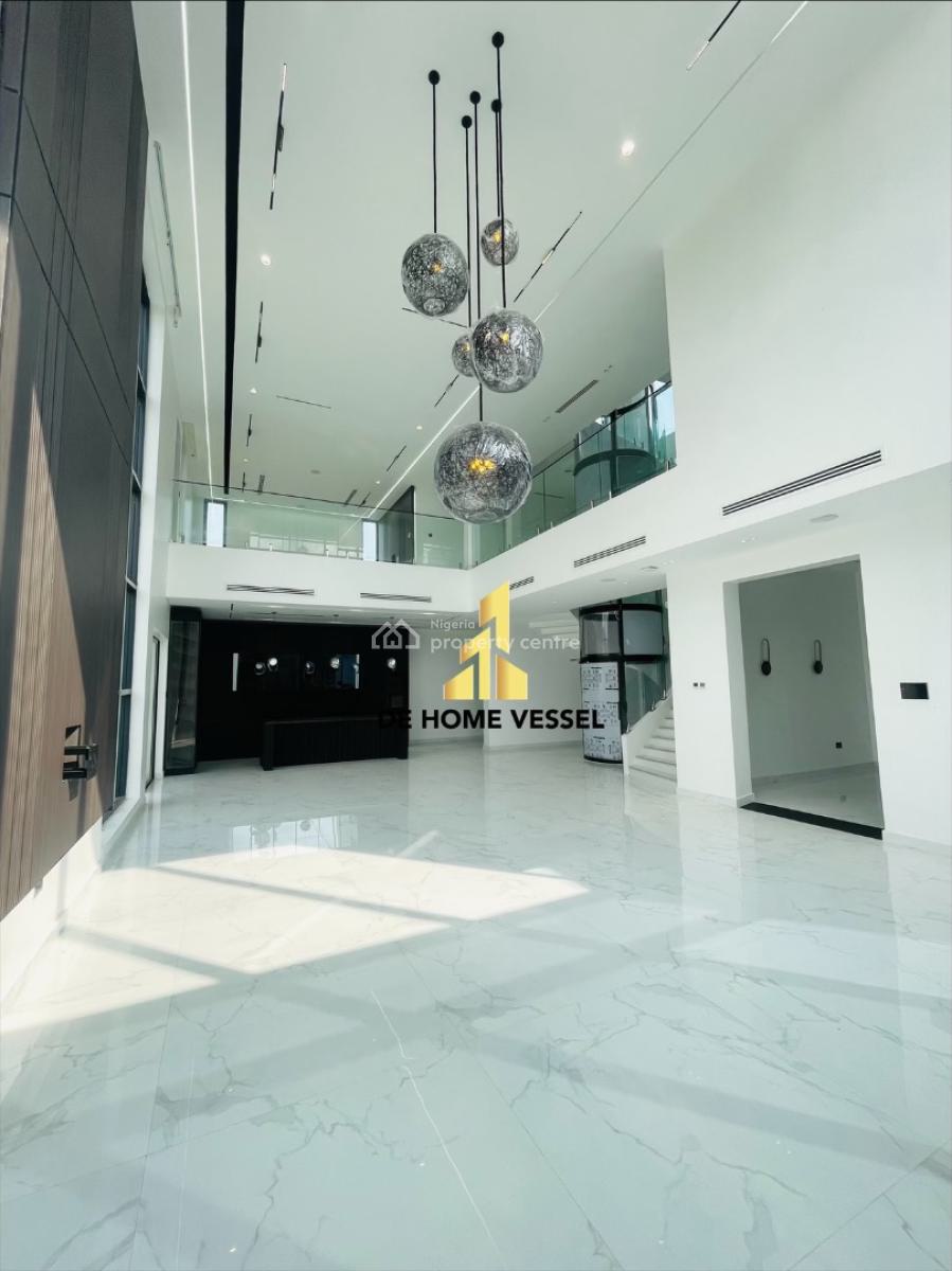 Marvelously Carved Luxury 5 Bed Detached Duplex with Elevator, Cinema, Osapa, Lekki, Lagos, Detached Duplex for Sale