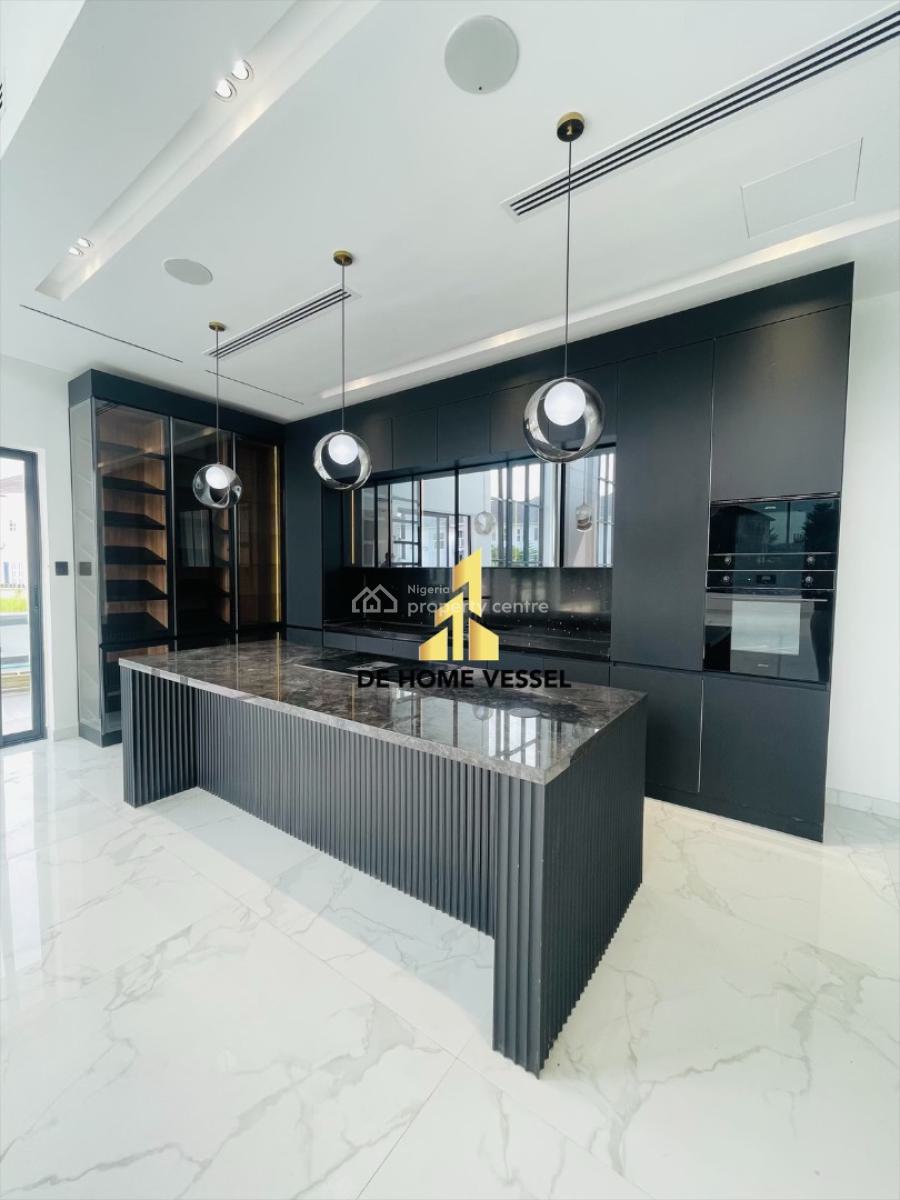 Marvelously Carved Luxury 5 Bed Detached Duplex with Elevator, Cinema, Osapa, Lekki, Lagos, Detached Duplex for Sale
