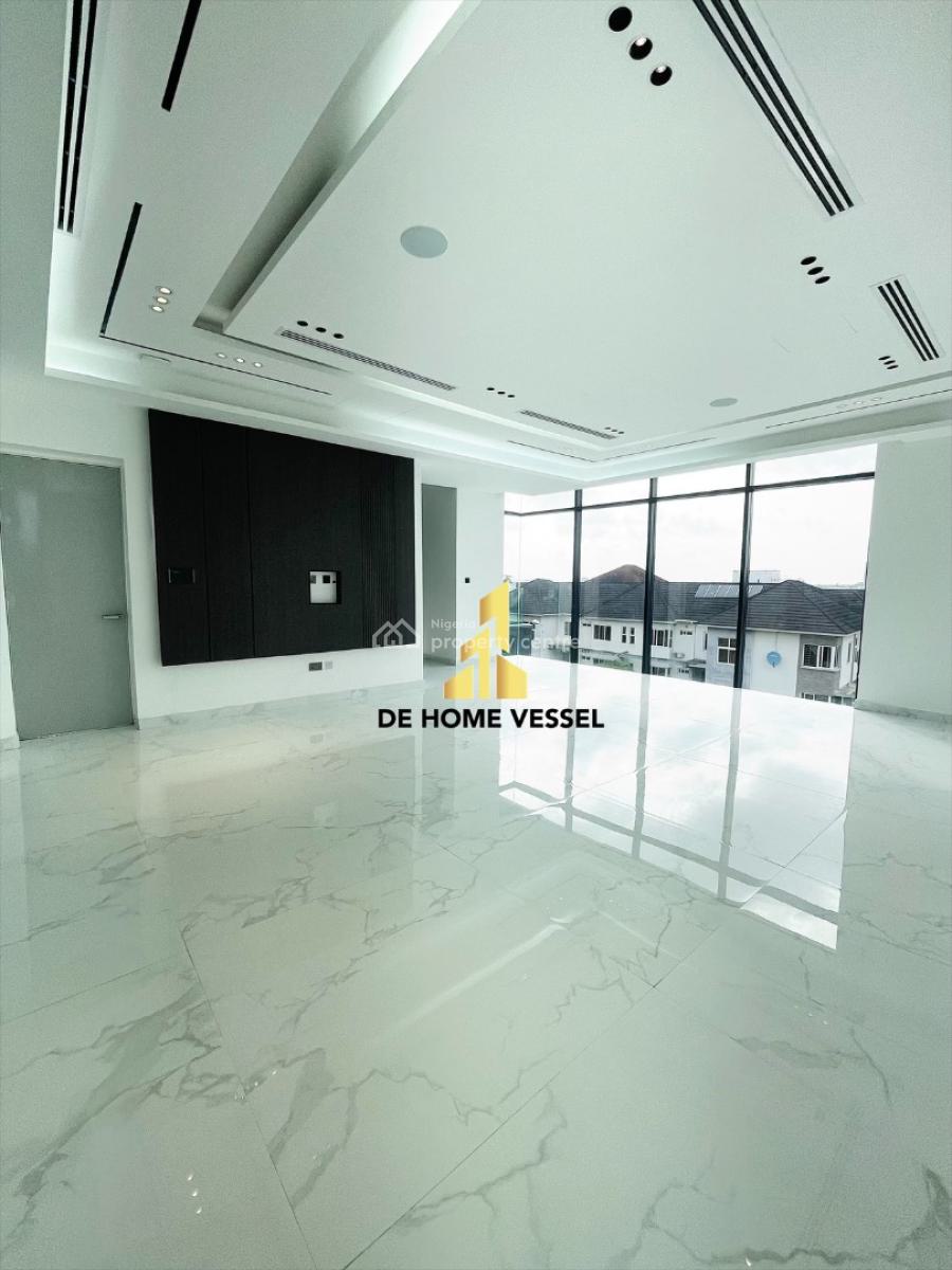 Marvelously Carved Luxury 5 Bed Detached Duplex with Elevator, Cinema, Osapa, Lekki, Lagos, Detached Duplex for Sale