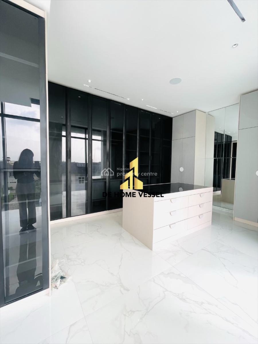 Marvelously Carved Luxury 5 Bed Detached Duplex with Elevator, Cinema, Osapa, Lekki, Lagos, Detached Duplex for Sale