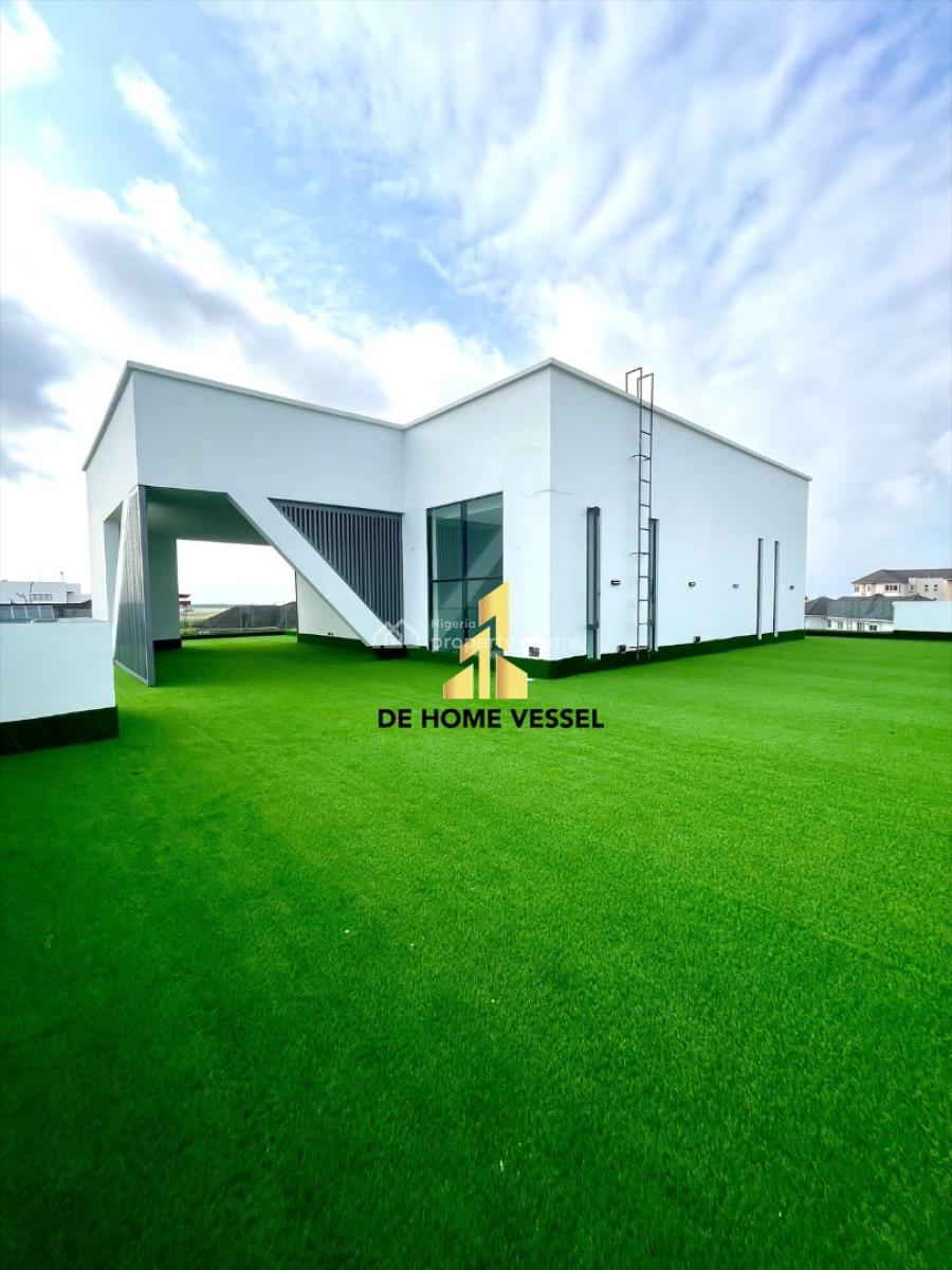 Marvelously Carved Luxury 5 Bed Detached Duplex with Elevator, Cinema, Osapa, Lekki, Lagos, Detached Duplex for Sale