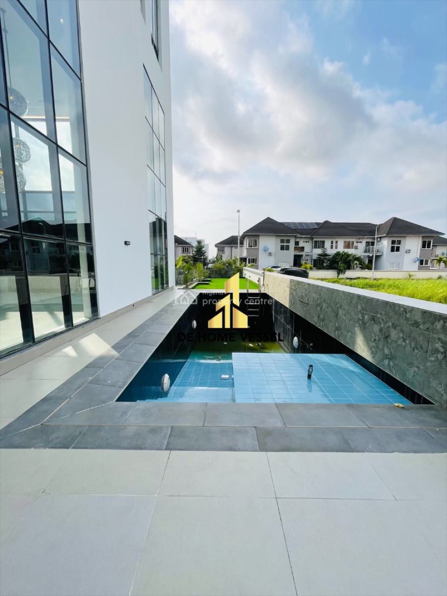 Marvelously Carved Luxury 5 Bed Detached Duplex with Elevator, Cinema, Osapa, Lekki, Lagos, Detached Duplex for Sale