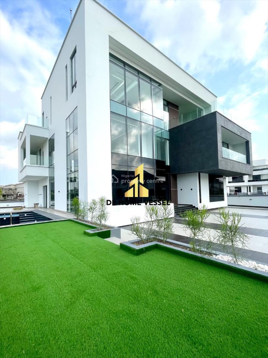 Marvelously Carved Luxury 5 Bed Detached Duplex with Elevator, Cinema, Osapa, Lekki, Lagos, Detached Duplex for Sale