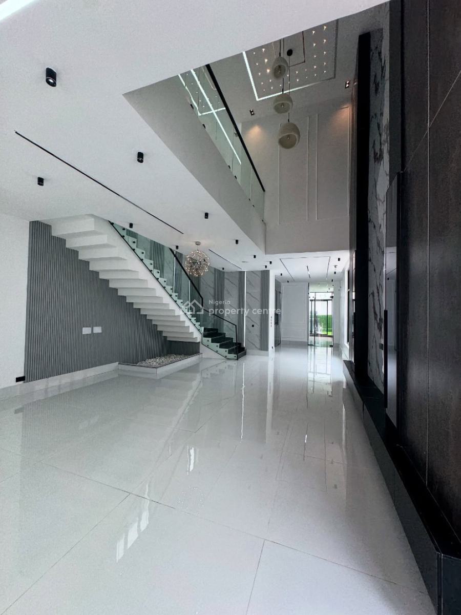 Magnificent 5 Bedroom Detached Duplex with Swimming Pool and Bq, Chevron, Lekki, Lagos, Detached Duplex for Sale