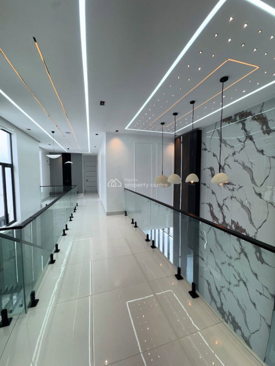 Magnificent 5 Bedroom Detached Duplex with Swimming Pool and Bq, Chevron, Lekki, Lagos, Detached Duplex for Sale