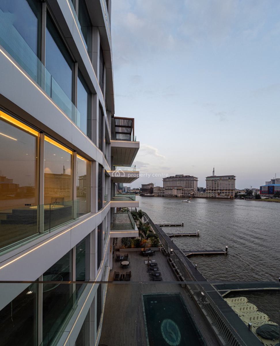 Ikoyi Waterfront Luxury 5-bedroom Apartment with Boat Jetty, Ikoyi, Lagos, Block of Flats for Sale