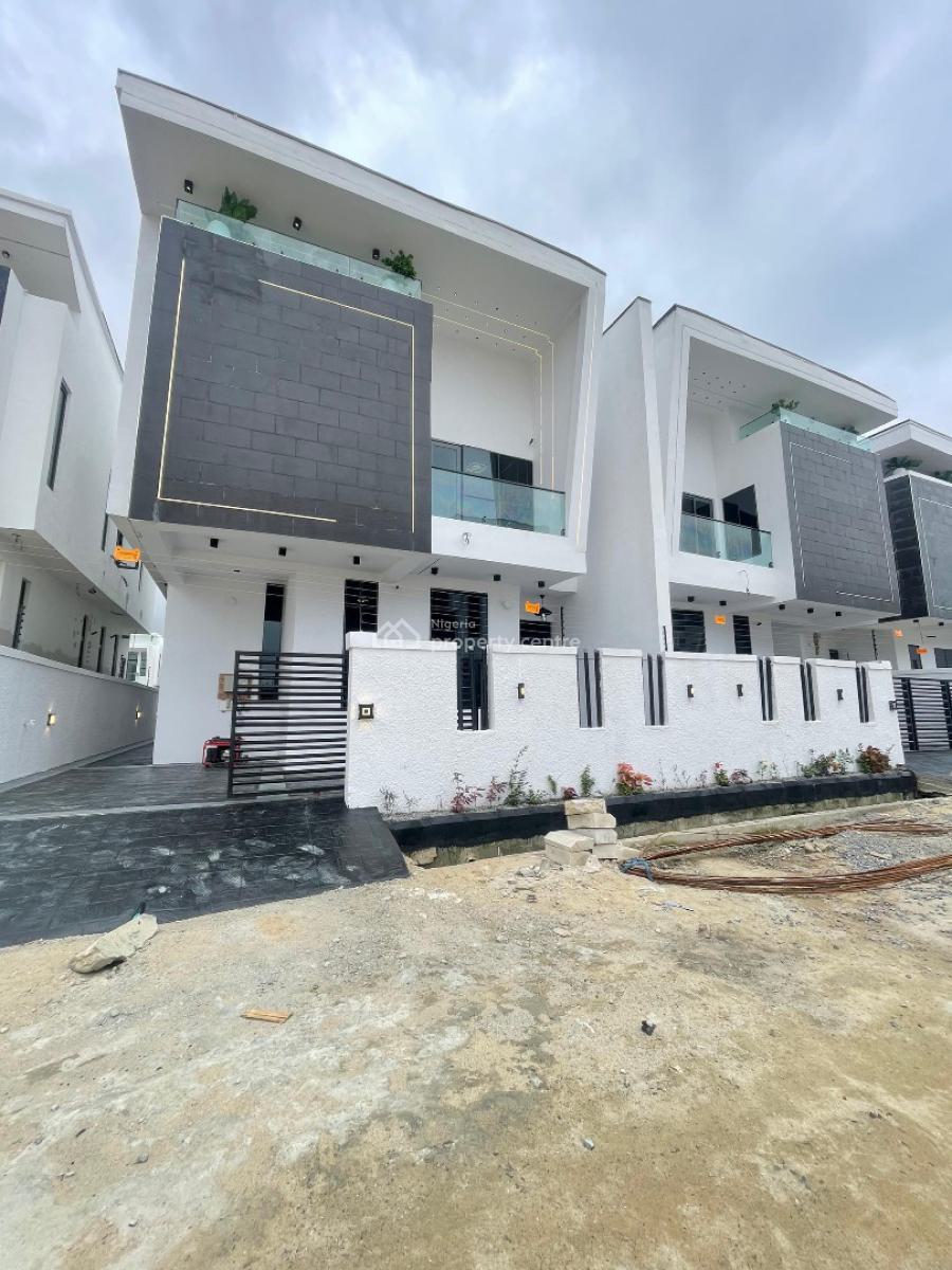 Spacious Luxury 4-bedroom Semi-detached Duplex with Bq, Ajah, Lagos, Semi-detached Duplex for Sale