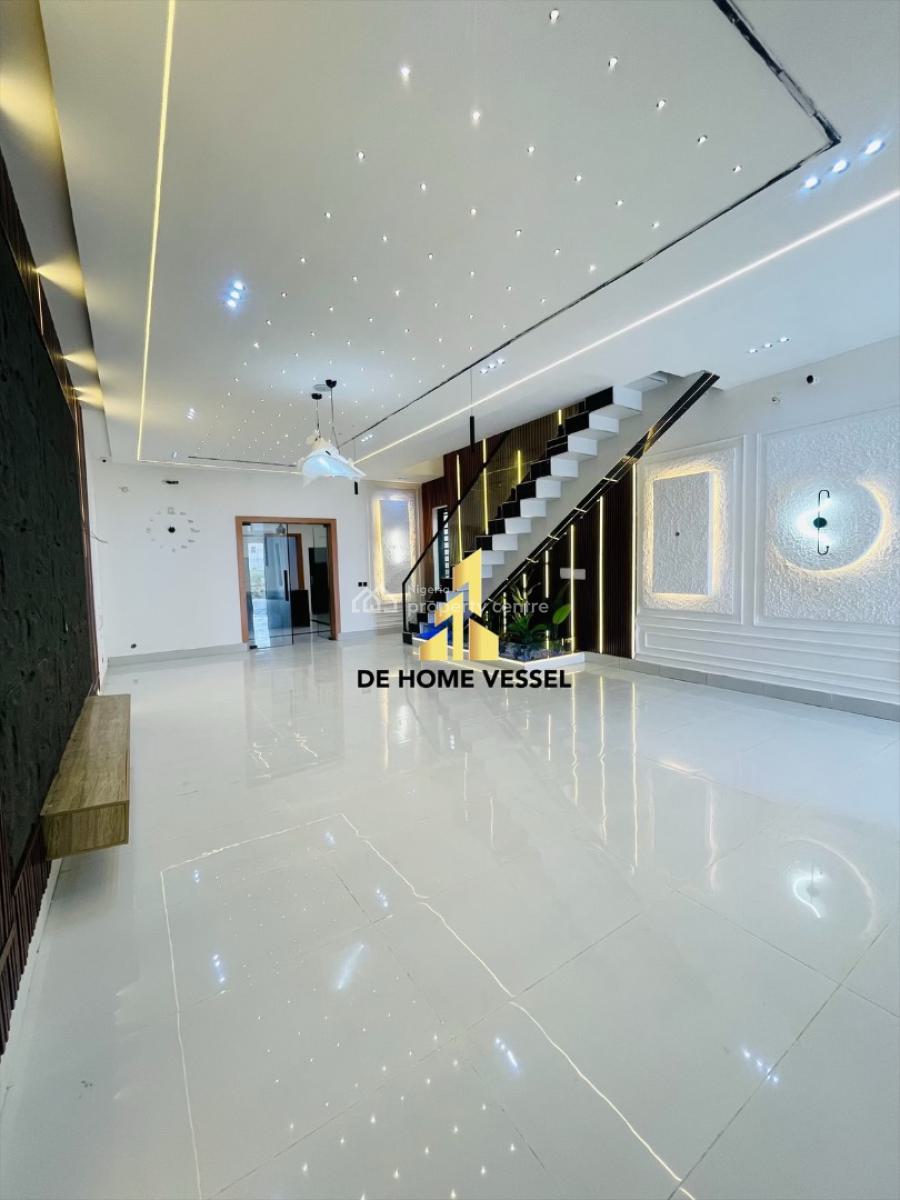 Exquisitely Built 5 Bedroom Luxury Detached Smart Home with Pool, Ajah, Lagos, Detached Duplex for Sale
