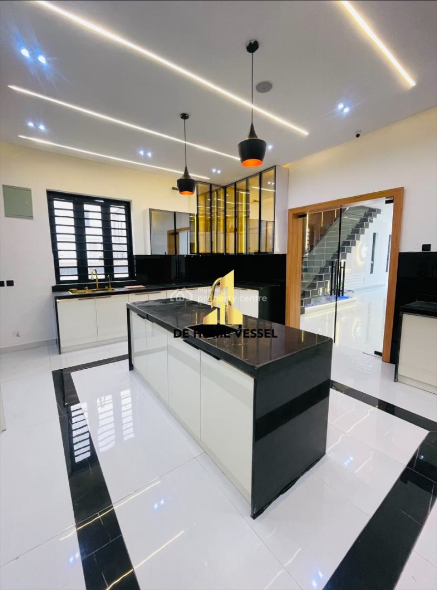 Exquisitely Built 5 Bedroom Luxury Detached Smart Home with Pool, Ajah, Lagos, Detached Duplex for Sale