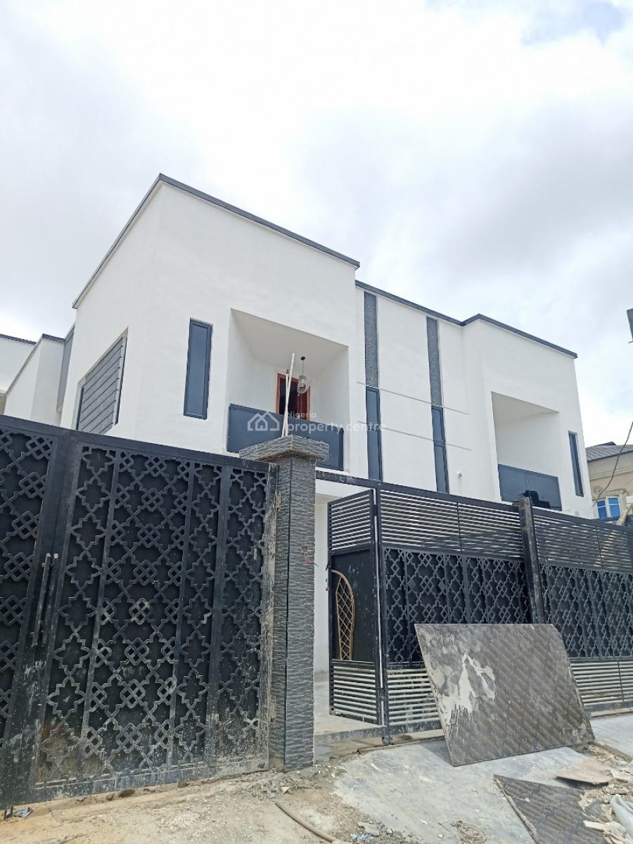 Newly Built and Luxury Finished 4 Bedroom Duplex, Gbagada, Lagos, Semi-detached Duplex for Sale