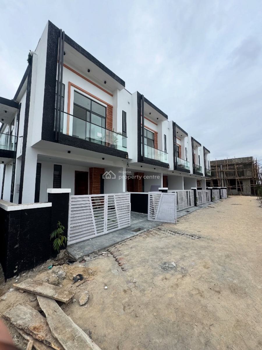 Lovely 4 Bedroom Terraced Duplex with Bq, Ikota, Ikota, Lekki, Lagos, Terraced Duplex for Sale
