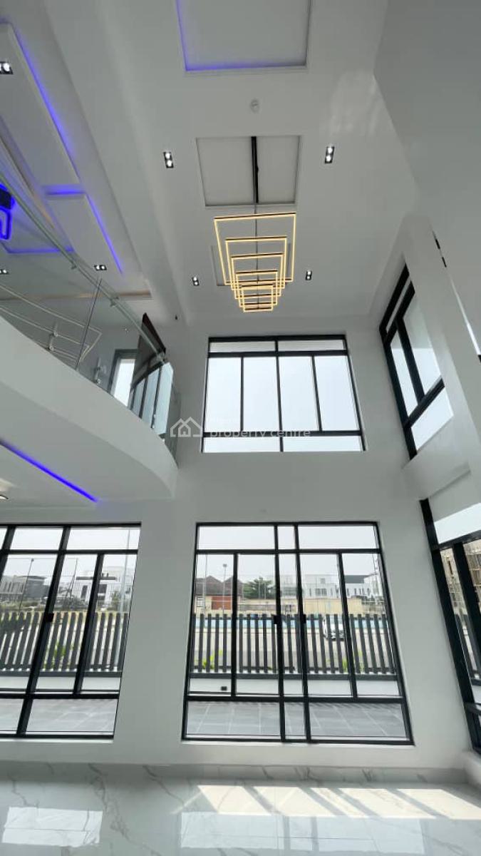 Fully Detached 5 Bedroom Luxury Mega Manson  with Bq Cinema Amenities, Osapa, Lekki, Lagos, Detached Duplex for Sale