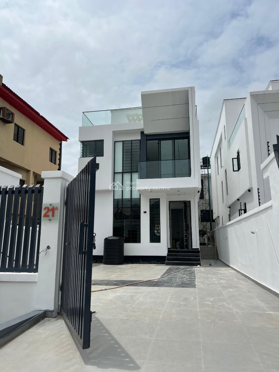 Newly Built 5 Bedroom Detached with Private Cinema, Rooftop and More, Admiralty, Lekki Phase 1, Lekki, Lagos, Detached Duplex for Sale