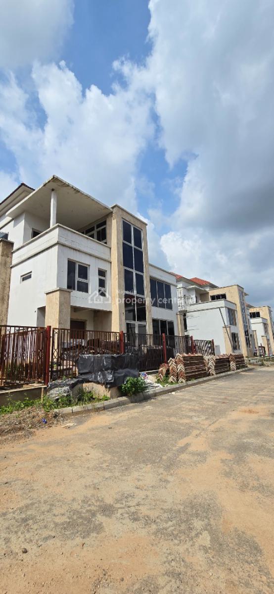 5 Bedroom  Advanced Shell Detached Duplex with a Room Bq, Katampe Extension, Katampe, Abuja, Detached Duplex for Sale