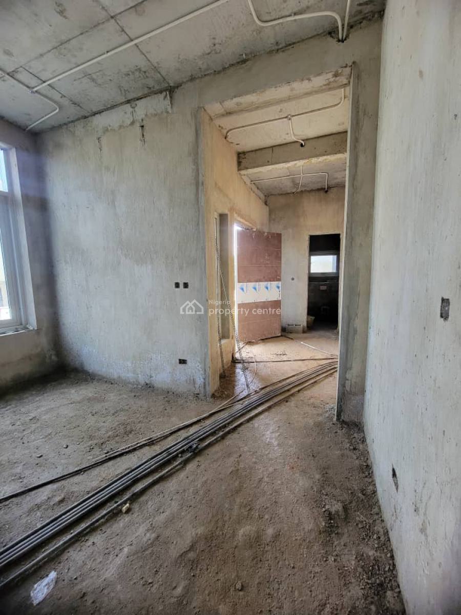 5 Bedroom  Advanced Shell Detached Duplex with a Room Bq, Katampe Extension, Katampe, Abuja, Detached Duplex for Sale