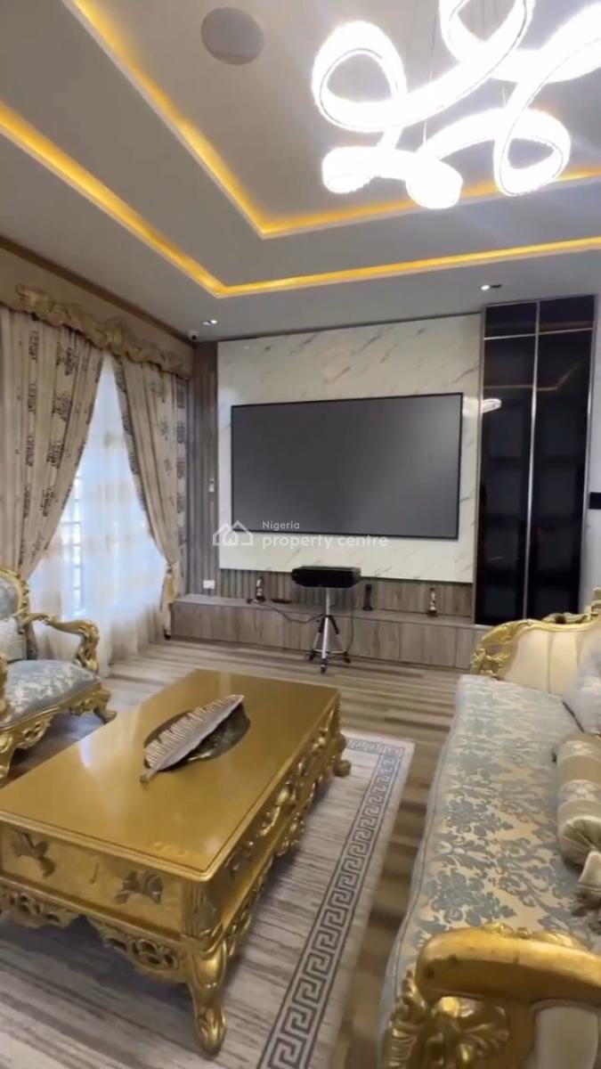 Waterfront with Fully Furnished 5 Bedroom Fully Detached House, Lekki County Home, Lekki, Lagos, Detached Duplex for Sale