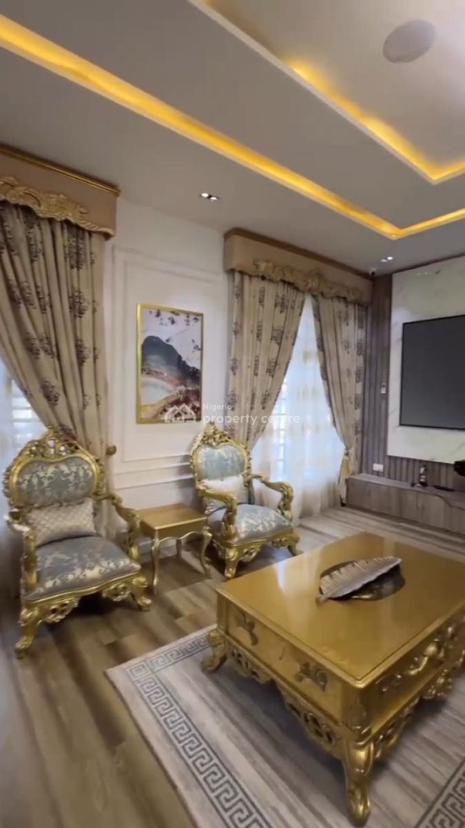 Waterfront with Fully Furnished 5 Bedroom Fully Detached House, Lekki County Home, Lekki, Lagos, Detached Duplex for Sale
