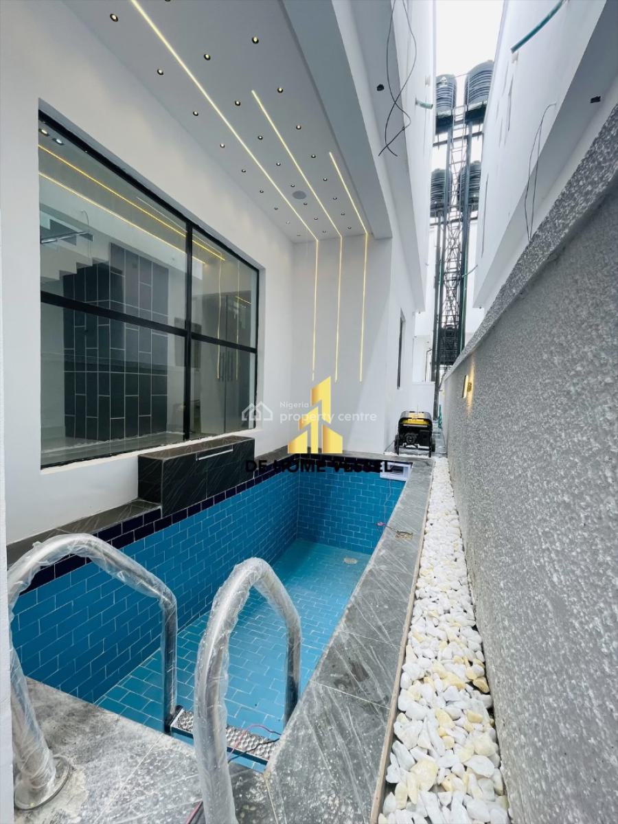 Remarkably Built Luxury 5 Bed Smart Home with Swimming Pool and Bq, Ajah, Lagos, Detached Duplex for Sale