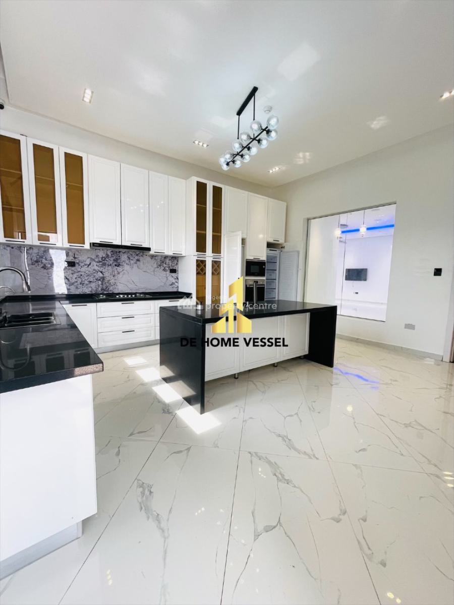 Magnificent Carved 6 Bedroom Detached Home with Elevator, Cinema, Pool, Osapa, Lekki, Lagos, Detached Duplex for Sale