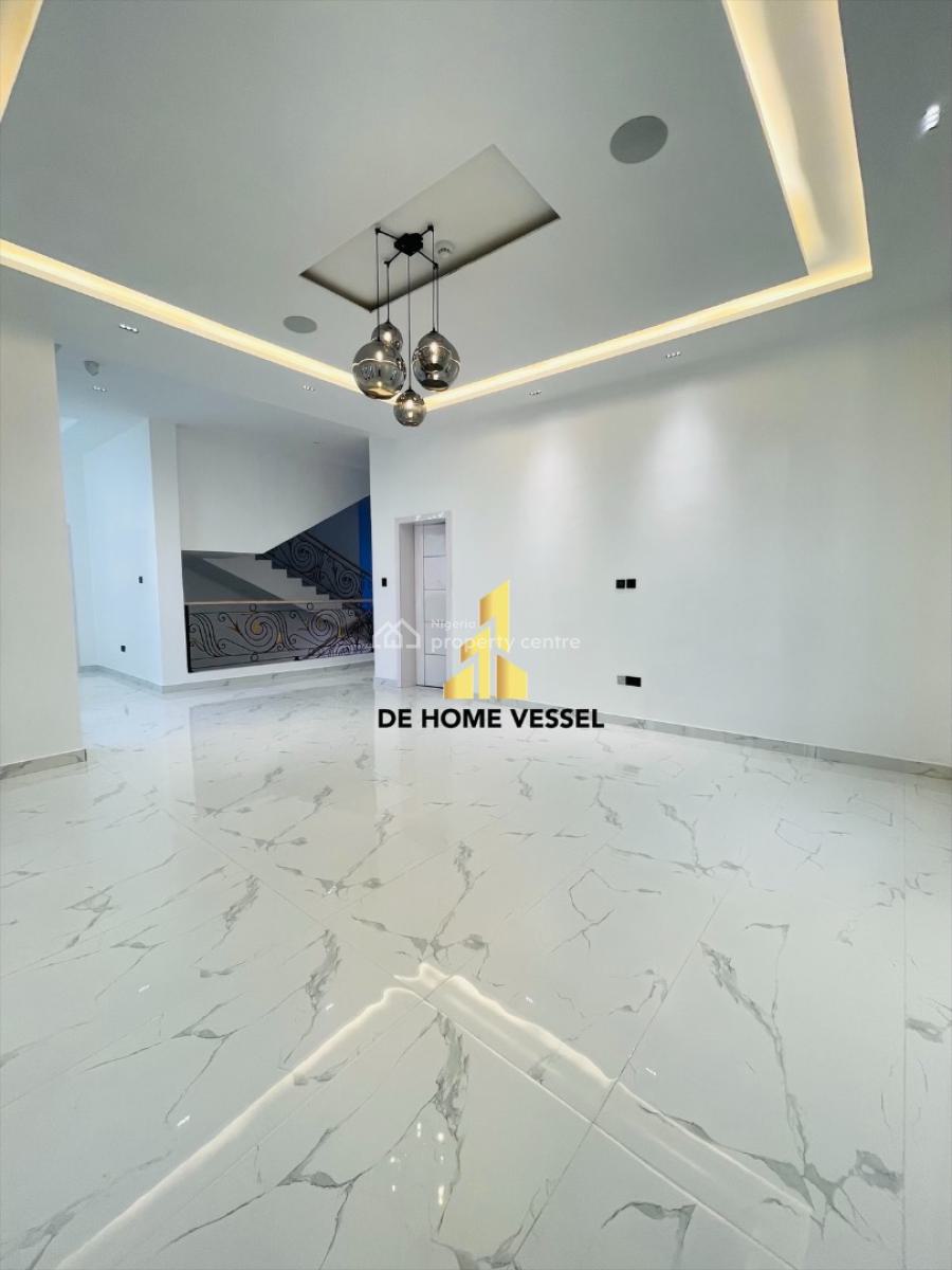 Magnificent Carved 6 Bedroom Detached Home with Elevator, Cinema, Pool, Osapa, Lekki, Lagos, Detached Duplex for Sale