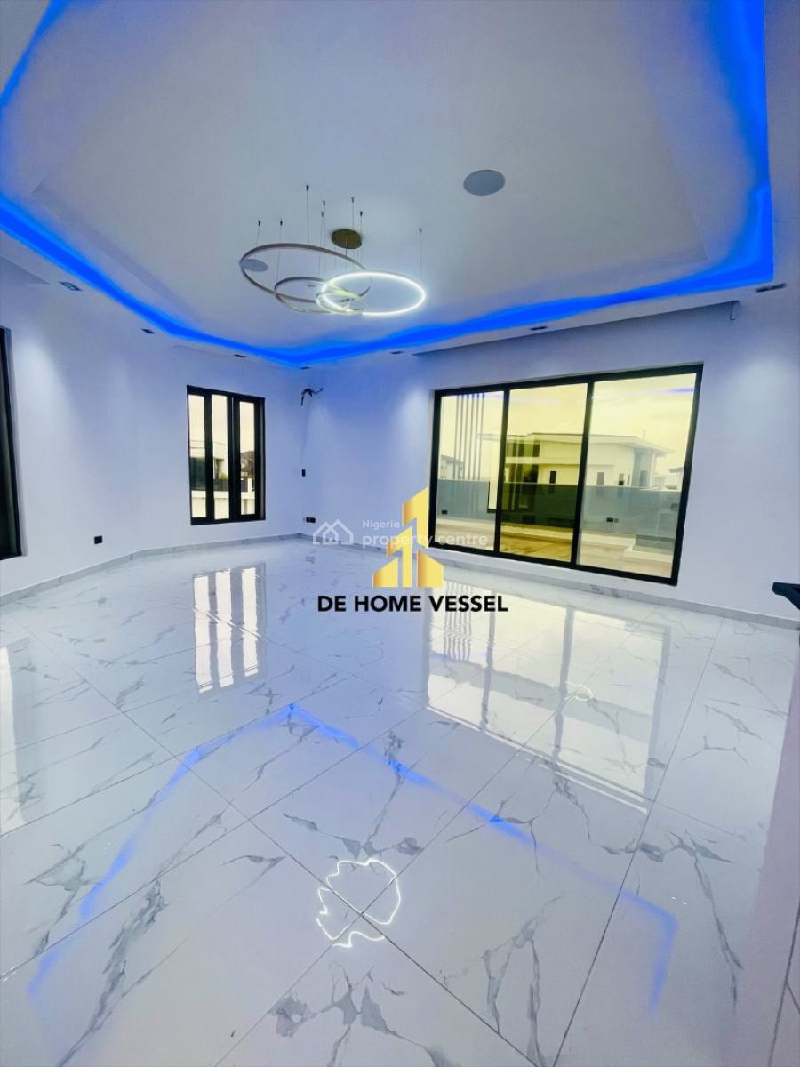 Magnificent Carved 6 Bedroom Detached Home with Elevator, Cinema, Pool, Osapa, Lekki, Lagos, Detached Duplex for Sale