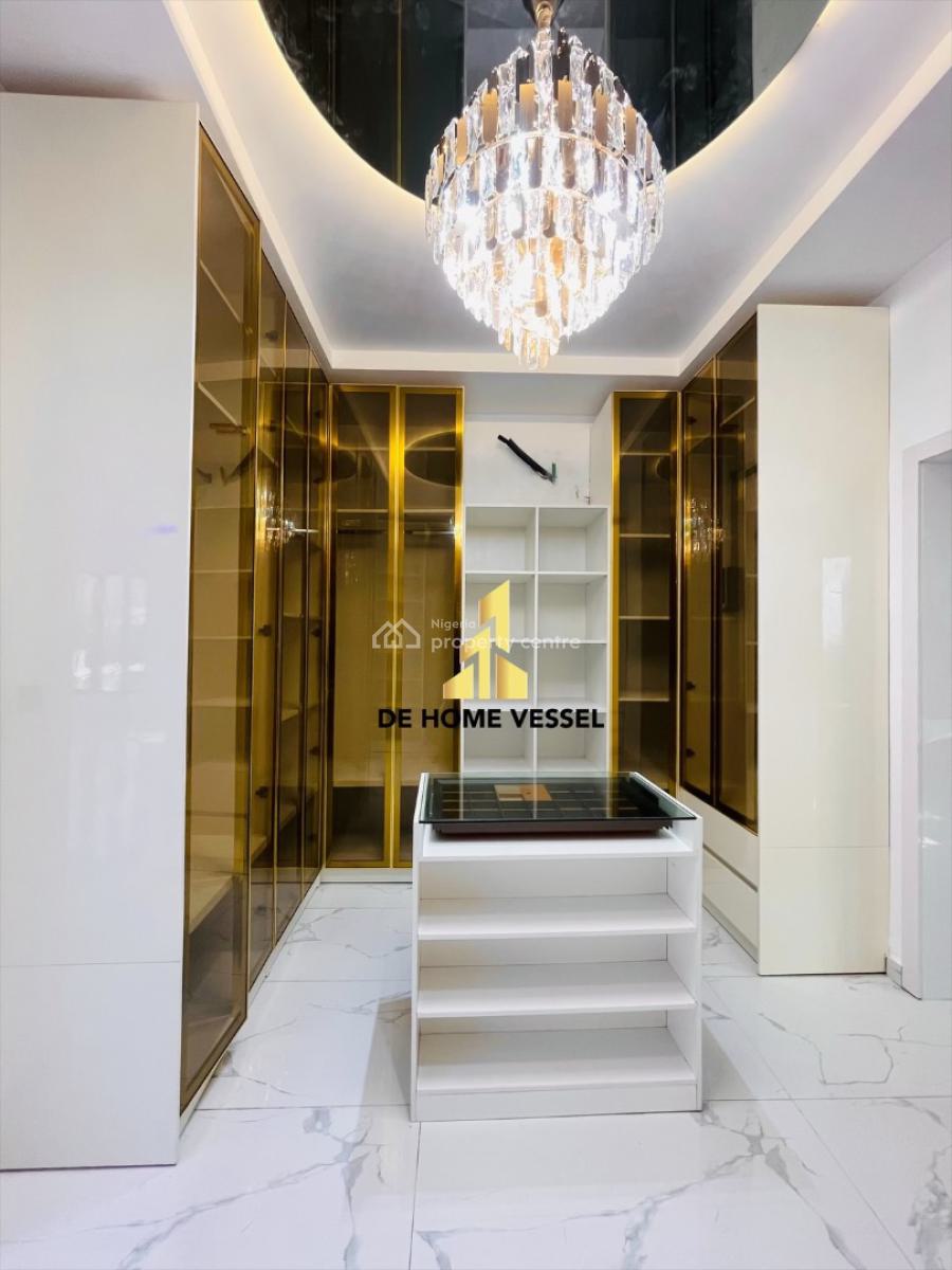 Magnificent Carved 6 Bedroom Detached Home with Elevator, Cinema, Pool, Osapa, Lekki, Lagos, Detached Duplex for Sale