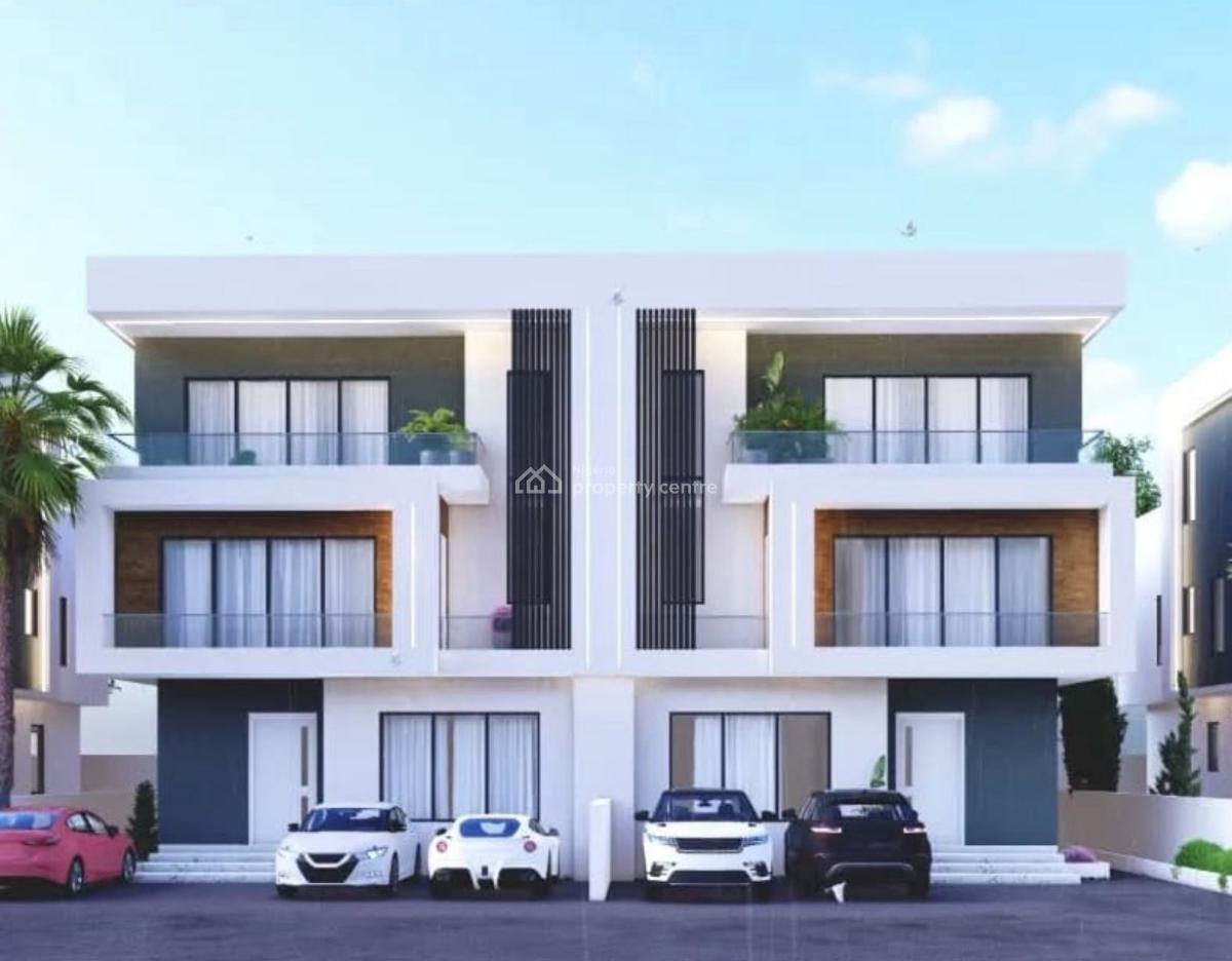 4 Bedroom Semi Detached Duplex with Bq, Life Camp, Abuja, Semi-detached Duplex for Sale