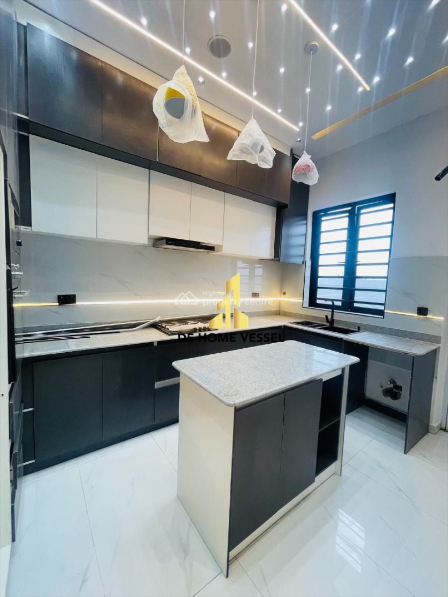 Beautifully Carved 4 Bedroom Fully Detached Home with Bq, Ajah, Lagos, Detached Duplex for Sale