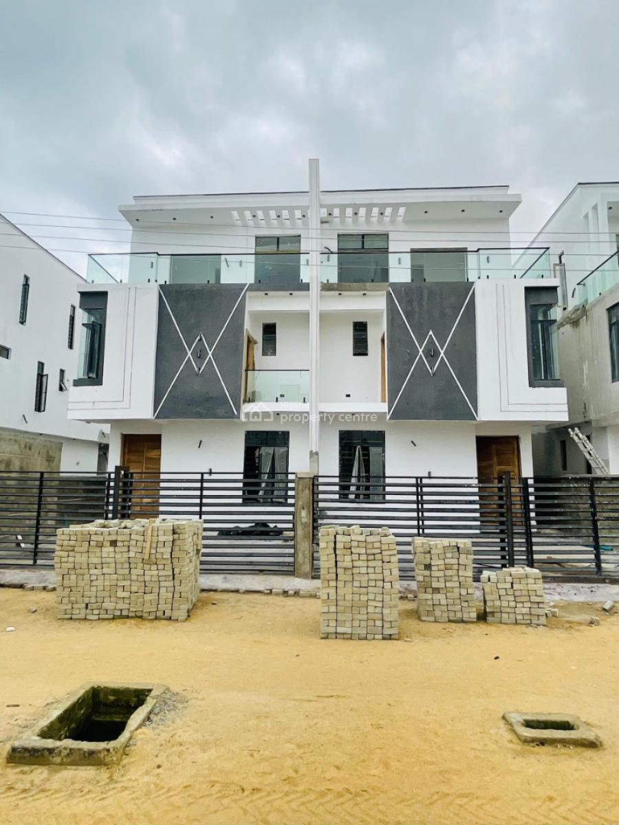 4 Bedroom Semi Detached Duplex with Bq, Lekki, Lagos, Semi-detached Duplex for Sale