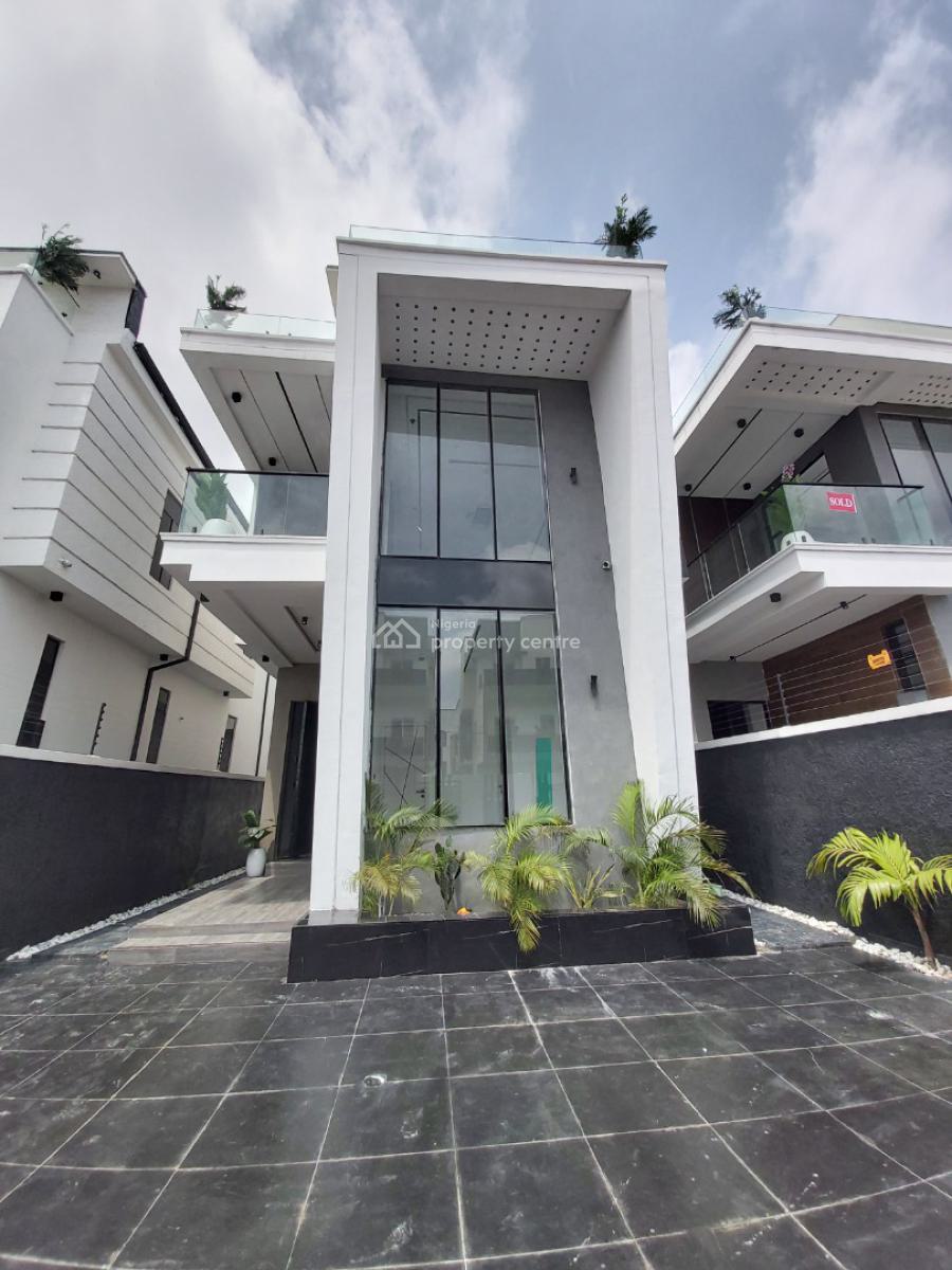 Magnificient 5 Bedroom Duplex with Swimming Pool, Spacious 5 Bedroom Duplex in a Secured Estate, Ajah, Lagos, Detached Duplex for Sale