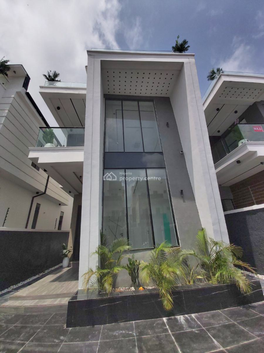 Magnificient 5 Bedroom Duplex with Swimming Pool, Spacious 5 Bedroom Duplex in a Secured Estate, Ajah, Lagos, Detached Duplex for Sale